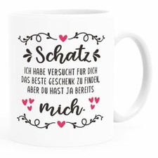 Kaffee-Tasse Liebe lustig