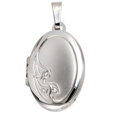 Medaillon oval 585 Gold