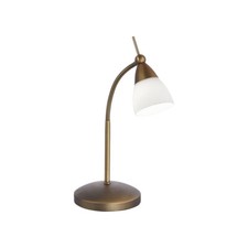 Led tischlampe altmessing - led,
