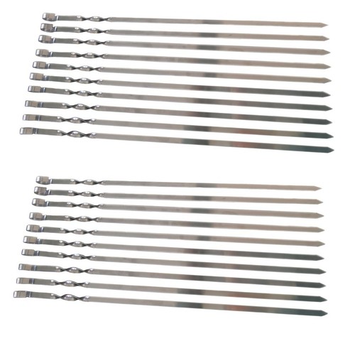 Edelstahl grill spieße - x, grill-spieße