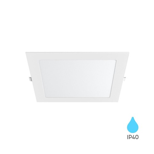 Led eckig panel einbaustrahler - led,