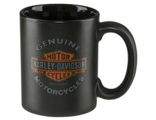 Harley-Davidson Tasse "Genuine Motorcycles" Becher *HDX-98606* Mug Schwarz Logo