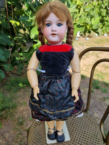 60cm alte antike puppe - alte,