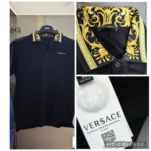 Original top versace polo - top,