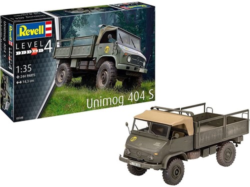 Revell unimog 404 1 - unimog, s,