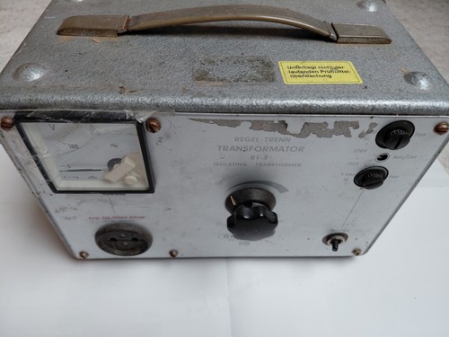 Regel trenntrafo grundig - regel,