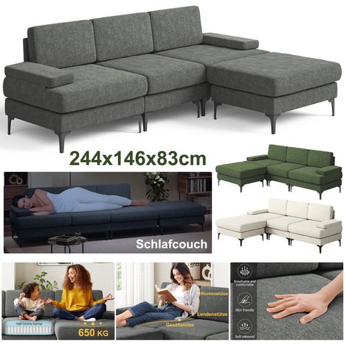 Ecksofa form sitzer sofa - ecksofa, 3-sitzer