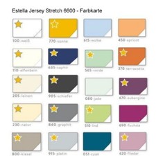 Estella Jersey Stretch 6600 Spannbettlaken Spannbetttuch versch. Größen & Farben