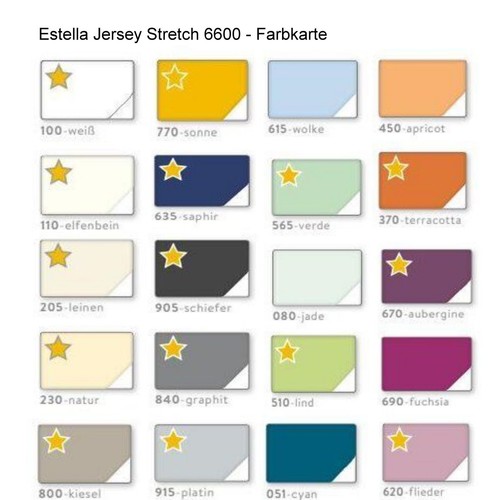 Estella jersey stretch 6600 - stretch,