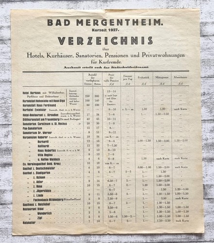 1927 bad mergentheim - 1927,
