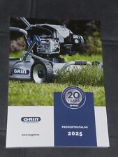 GRIN Holzhäcksler, Rasenmäher Produktkatalog 2025 Prospekt ( 25114 )