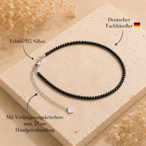 Schwarzes turmalin edelstein - schwarzes,