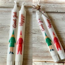 Stabkerzen Wichtel 2er Set