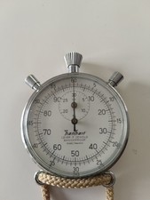 1970er hanhart stoppuhr min - hanhart,