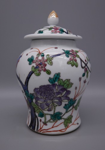 Chinesische deckelvase qing - chinesische,