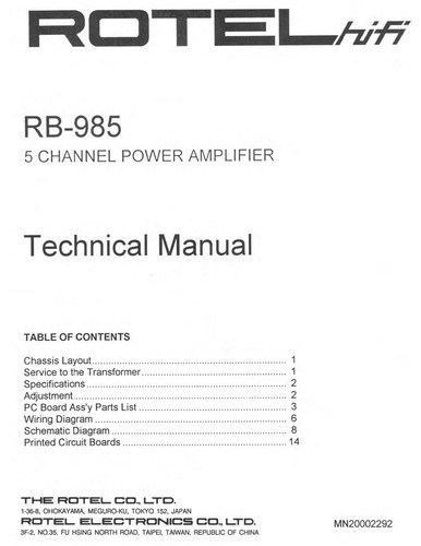 Service manual anleitung - service, für