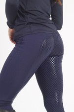 Silikon Sitz Reitstrumpfhose