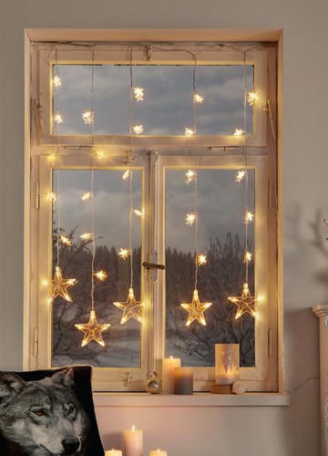 Led lichtervorhang mit - lichtervorhang,