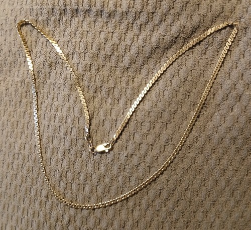 Vintage 14k gold serpentin - vintage,