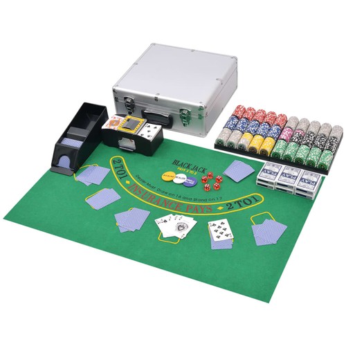 Pokerkoffer 600 chips - 600,