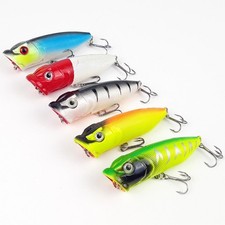 5er Set POPPER WOBBLER 6,5cm