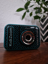 VTech KidiZoom Video Studio 5MP Digitalkamera - Hellblau/Schwarz