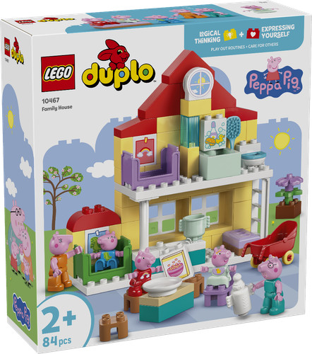 Lego 10467 duplo - lego, peppa