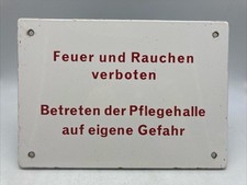 24623/ Altes Emailleschild