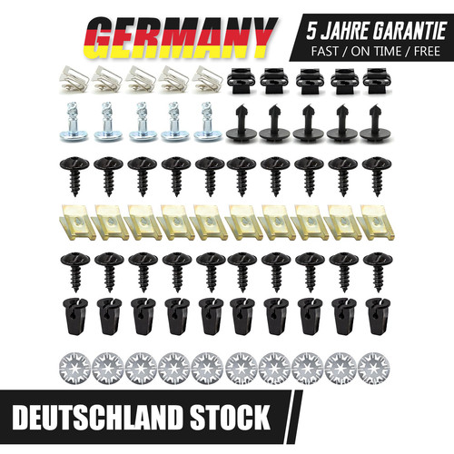70x befestigung clips satz - clips,