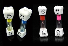 2er Set Zahnputzuhr lachender