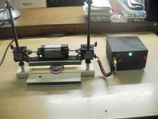 Elektrische Zweisäulen Spindel- Presse,Klebe,Buchpresse Maximale Höhe ca.19cm