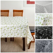 Tischdecke Abwaschbar  Wachstuch Wachstischdecke PVC Tischtuch Gartentischdecke