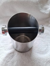 Kaffeesudabschlagbox Motta, 10,5cm, Edelstahl poliert, wie espresso perfetto etc