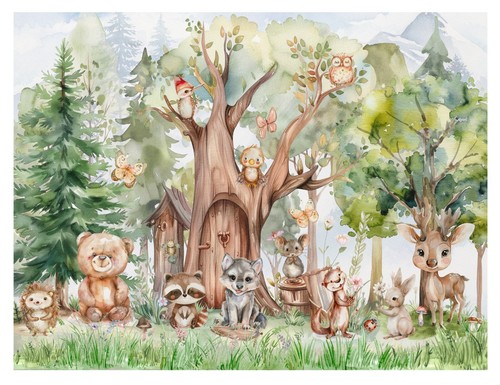 Fototapete kinderzimmer wald - kinderzimmer,