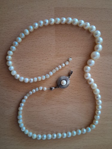 Vintage kette perlen - vintage,