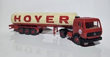 Wiking H0 1:87 LKW MB MERCEDES  Sattelzug TANKWAGEN/SILO WERBEMODELL "HOYER" ROT