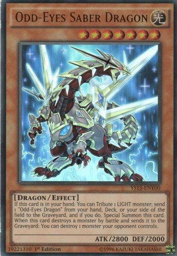 Yugioh odd eyes - 1x, odd-eyes