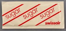 Swissair Airline Zuckerpaket