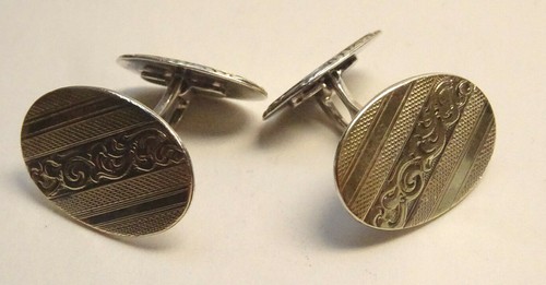 Jugendstil manschettenknopf - jugendstil,