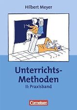 UnterrichtsMethoden, 2 Bde., Bd.2, Praxisband von Meyer,... | Buch | Zustand gut