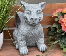 Steinfigur Drachen Gargoyle