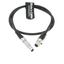 2 Pin Stecker auf Mini XLR 4-Pin Buchse Stromkabel für Glidecam V-25 TV Logic