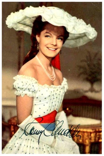 Romy schneider autogramm - romy,