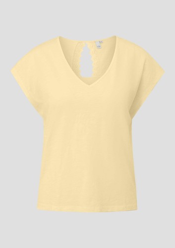Shirt mit spitzendetail - -,