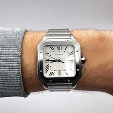 Cartier Santos De Cartier XL | Ref. WSSA0018 | 2022 | Full Set | Sehr gut