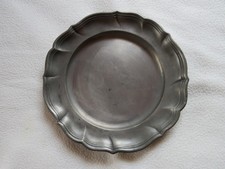 Antiker Teller aus Zinn -  19