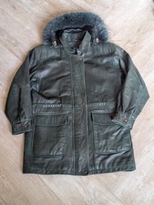 Damen Vintage Modo Peau Grün