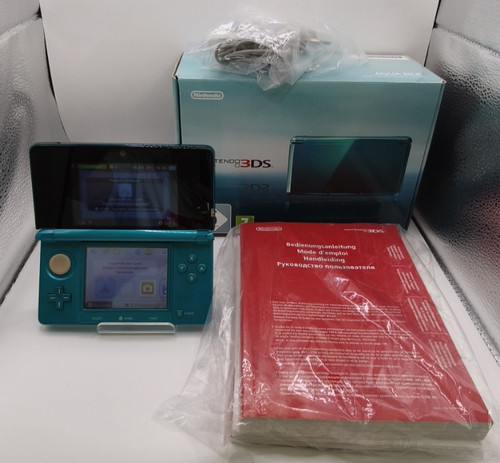 Nintendo 3ds aqua - 3ds, cib