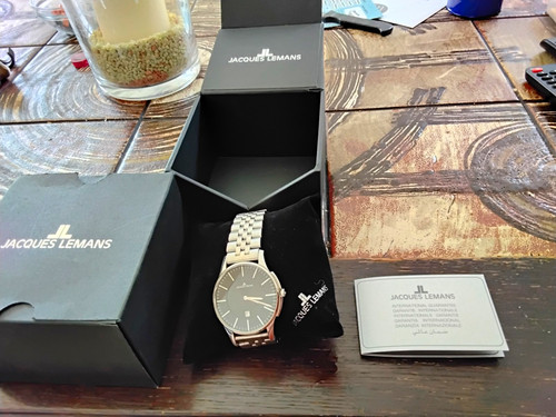 Jacques lemans armbanduhr - lemans, mit