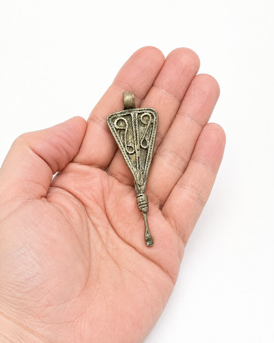 Alter äthiopischer silber - silber, ohr